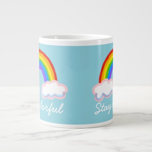 Stay colorful grote koffiekop (Voorkant)