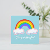Stay colorful kaart (Staand voorkant)