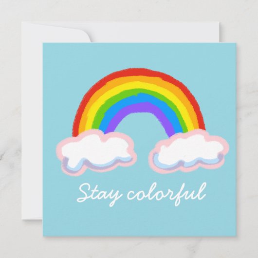 Stay colorful kaart (Voorkant)