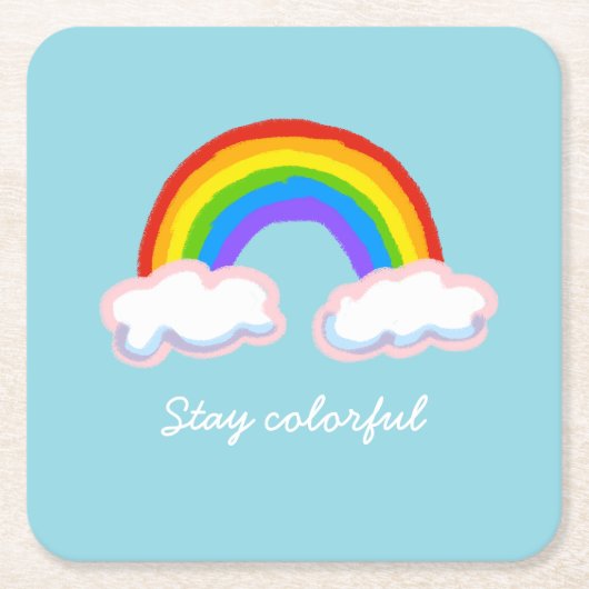 Stay colorful kartonnen onderzetters (Voorkant)