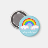 Stay colorful magneet (Voorkant / Achterkant)