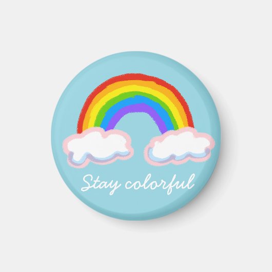 Stay colorful magneet (Voorkant)