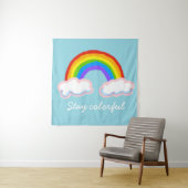 Stay colorful wandkleed (In situ)