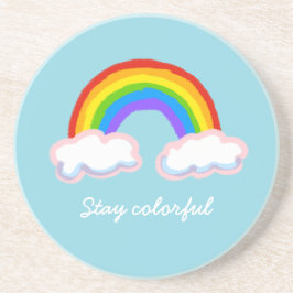 Stay colorful zandsteen onderzetter