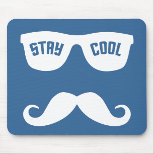 STAY COOL aangepaste mousepad Muismat