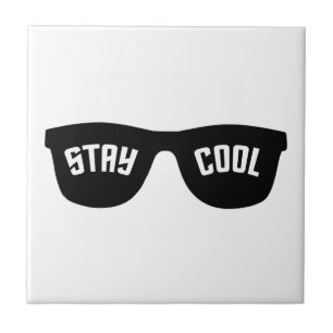 STAY COOL aangepaste tegel Tegeltje