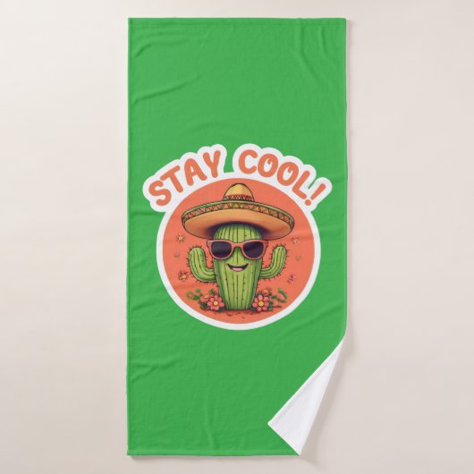 Stay cool. badhanddoek (Badhanddoek)