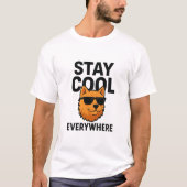 Stay Cool Everywhere Dog T-shirt (Voorkant)