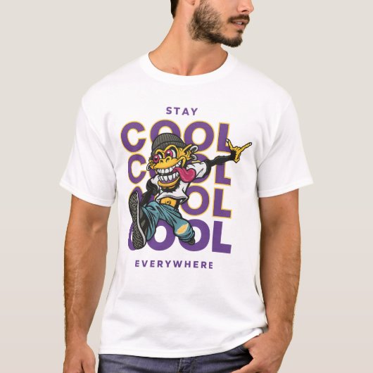 Stay Cool Everywhere T-shirt (Voorkant)