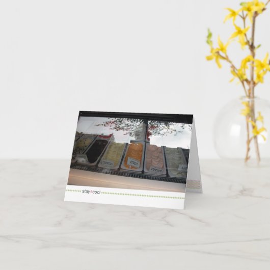 stay*cool_NYC notitiekaart (Gele Bloem)