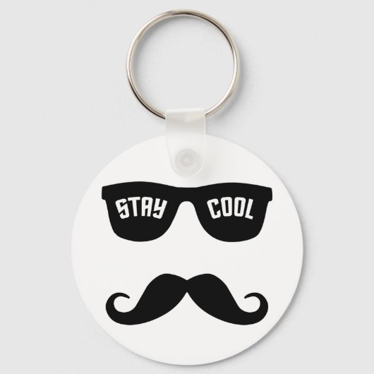 STAY COOL-sleutelketen Sleutelhanger (Voorkant)