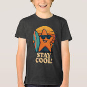 Stay Cool Starfish Surf T-shirt (Voorkant)