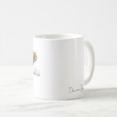 Stay Cosmic Minimal Space Typography Coffee Mug Koffiemok (Voorkant rechts)