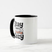 Stay Cozy Cute Coffee Mug Mok (Voorkant links)