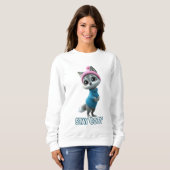 Stay Cozy Cute Winter Fox adorable Cold Weather An Trui (Voorkant volledig)