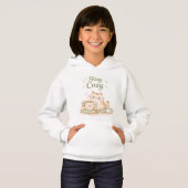 Stay Cozy Kawaii Cute Kitty Cat Coffee Sweet  (Voorkant volledig)