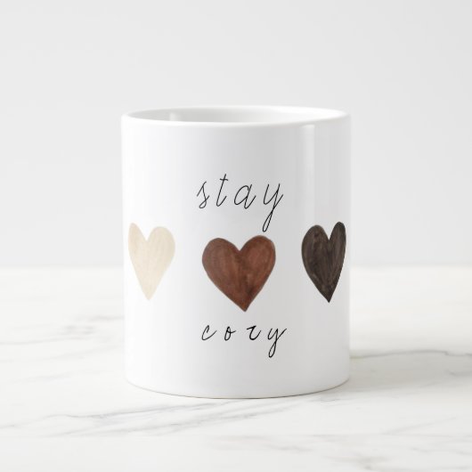 stay cozy mug grote koffiekop (Voorkant)