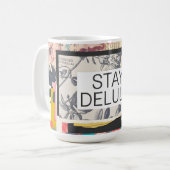 Stay Delulu Koffiemok (Voorkant links)