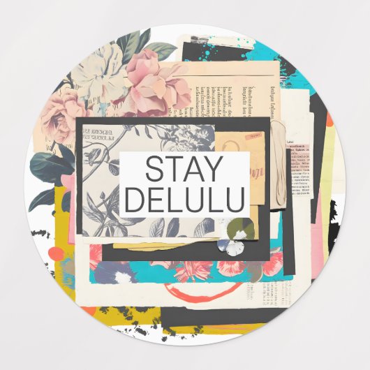 Stay Delulu Labels (Design 3)