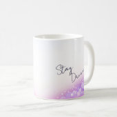 "Stay Dreaming" Inspirational Coffee Mug Koffiemok (Voorkant rechts)