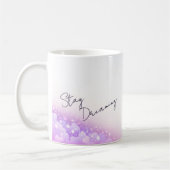 "Stay Dreaming" Inspirational Coffee Mug Koffiemok (Links)