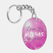 Stay Focus Sleutelhanger met QR-veiligheidscode (Voorkant Links)