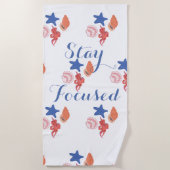 Stay Focus Strandlaken (Voorkant)