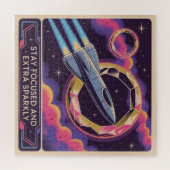 Stay Focused And Extra Sparkly Legpuzzel (Horizontaal)