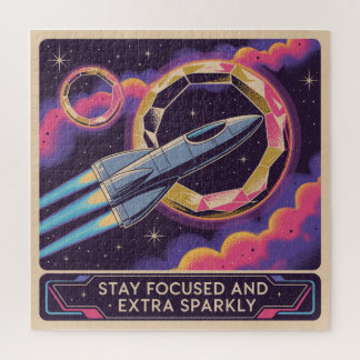 Stay Focused And Extra Sparkly Legpuzzel