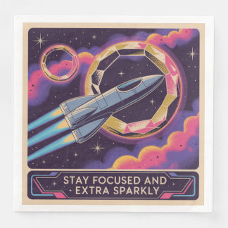 Stay Focused And Extra Sparkly Servet