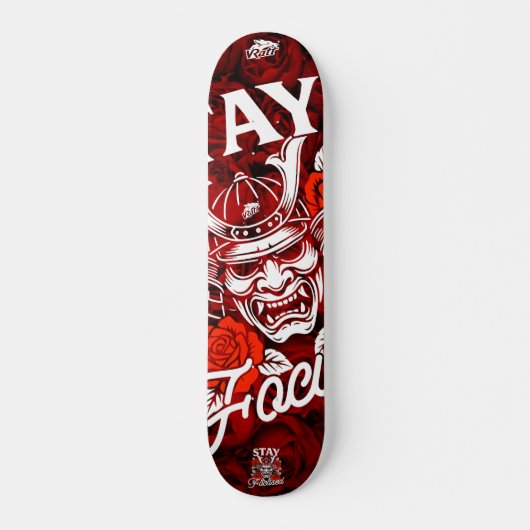 Stay Focused Persoonlijk Skateboard (Voorkant)