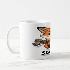 Stay Foxy - Speelse en zelfverzekerde offerte ontw Koffiemok