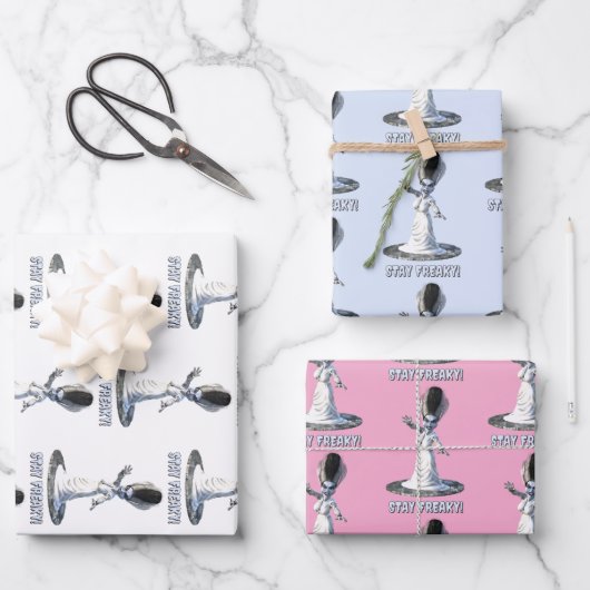 Stay Freaky! Bride of Frankenstein Inpakpapier Vel (Voorkant)