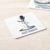 Stay Freaky! Bride of Frankenstein Kartonnen Onderzetters (Schuin)