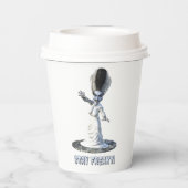 Stay Freaky! Bride of Frankenstein Papieren Bekers (Achterkant)