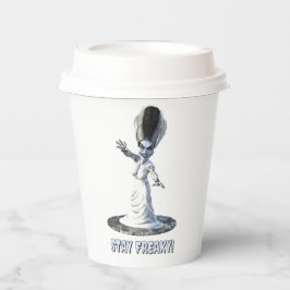 Stay Freaky! Bride of Frankenstein Papieren Bekers