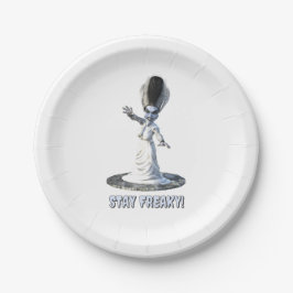 Stay Freaky! Bride of Frankenstein Papieren Bordje