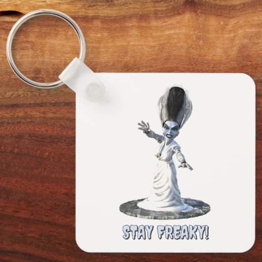 Stay Freaky! Bride of Frankenstein Sleutelhanger (Voorkant)