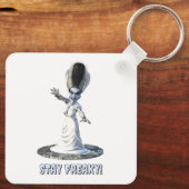 Stay Freaky! Bride of Frankenstein Sleutelhanger (Achterkant)