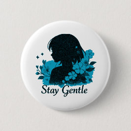 Stay Gentle Girls Ronde Button 5,7 Cm