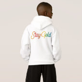 Stay Gold - Multicolor Inspirerend Typografie (Achterkant volledig)