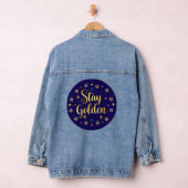 "Stay Golden" Denim Jacket (Hangar)