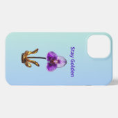 Stay Golden Orchid iPhone Hoesje (Achterkant horizontaal)