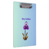 Stay Golden Orchid Klembord (Rechts)