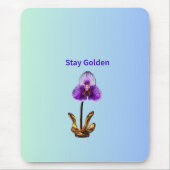 Stay Golden Orchid Muismat (Voorkant)
