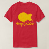 STAY GOLDEN T-SHIRT (Design voorkant)