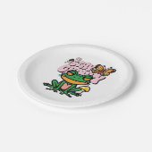 Stay Groovy Frog Papieren Bordje (Gekanteld)