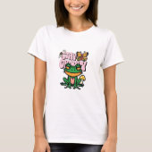 Stay Groovy Frog T-shirt (Voorkant)