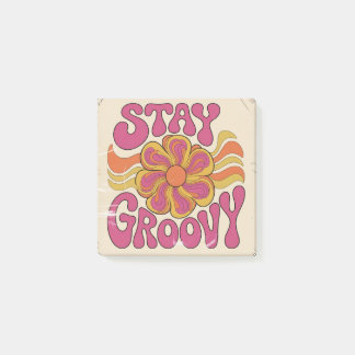 Stay Groovy Post-it® Notes