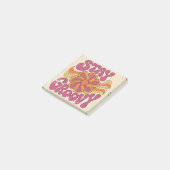 Stay Groovy Post-it® Notes (Schuin)